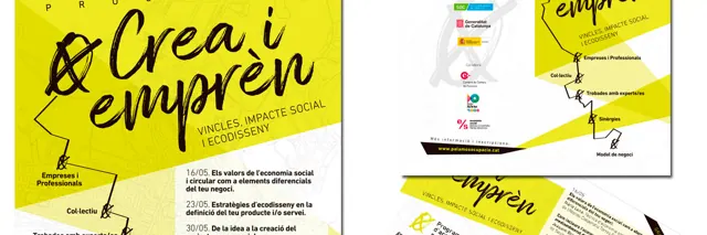 Disseny gràfic i impressió: Crea i emprèn